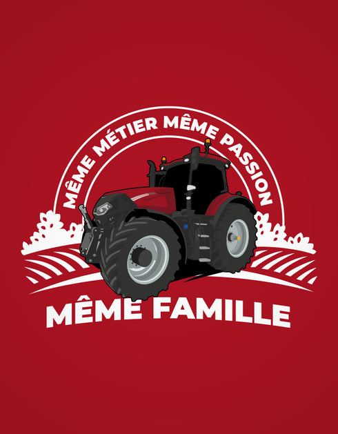 Tracteur Bordeau pull unisexe